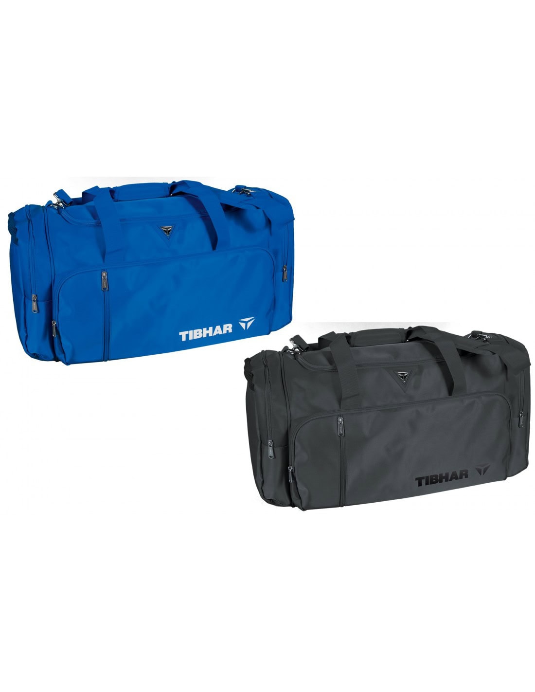 Housse Double TIBHAR Macao Pour Raquettes De Ping-pong - 2 à 4 Raquettes - Polyester Imperméable - Dragonne Et Poches